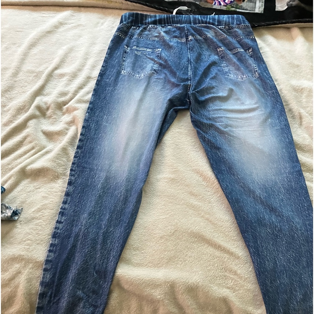 New Condition: Size L stretch, pants withdrawal string leggings